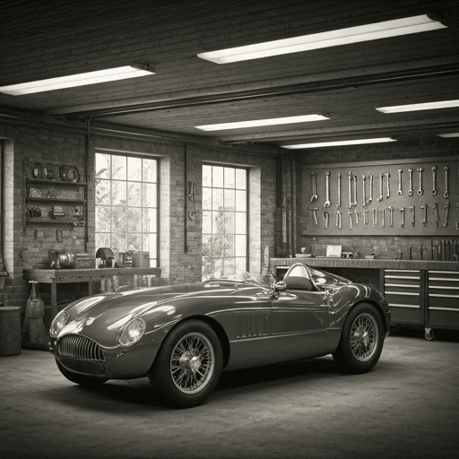 Modern workshop detail